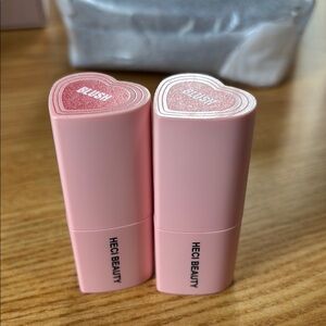 HEC Beauty Pink Blush Sticks